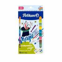 ماژیک نقاشی 12 عددی کالرلا مجیک پلیکان