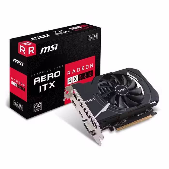 کارت گرافیک ام اس آی Radeon RX 6400 AERO ITX 4GB