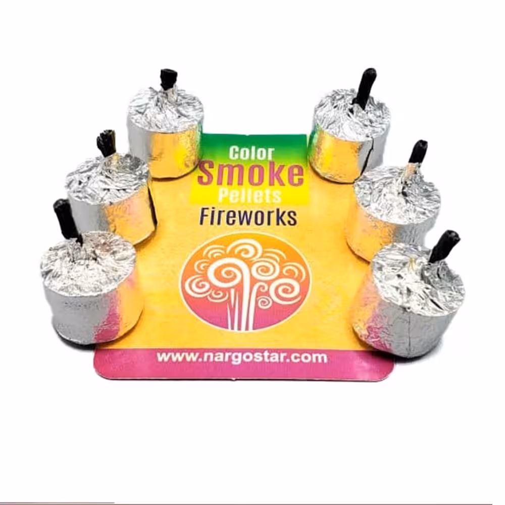 قرص دود رنگی(تک عددی) colored smoke tablets (single number)
