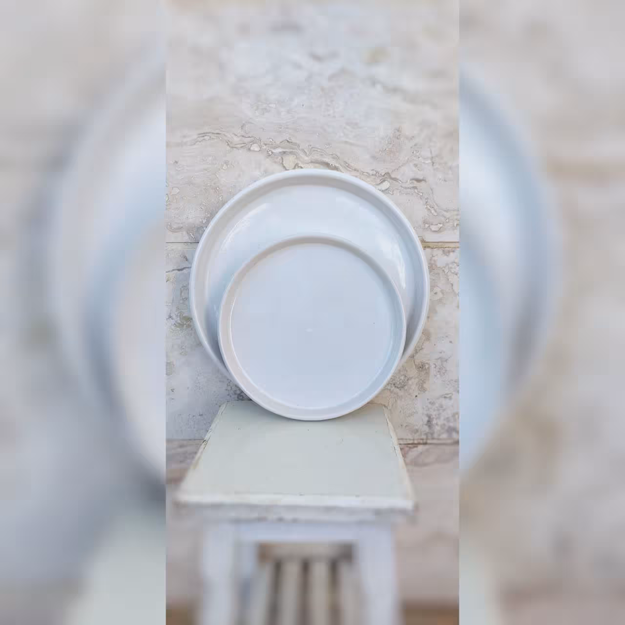 زیر گلدانی سرامیکی قطر 25