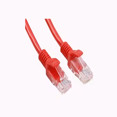 کابل شبکه 15 متر مدل CAT5 رنگ قرمز