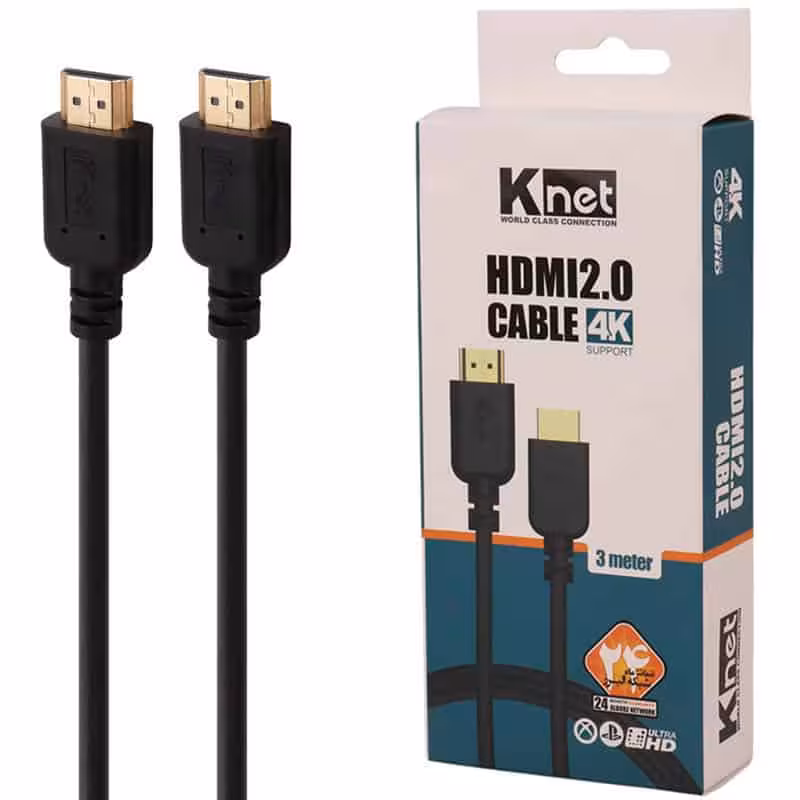 کابل HDMI 4K کی نت K-CH200030 طول 3 متر