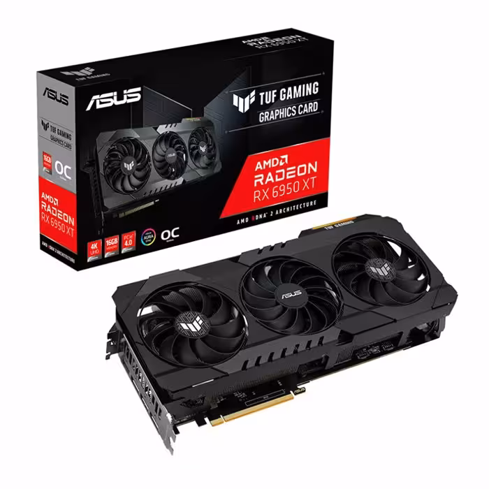 کارت گرافیک ایسوس ASUS TUF Gaming Radeon RX 6950 XT OC Edition 16GB