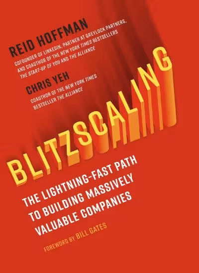 کتاب Blitzscaling