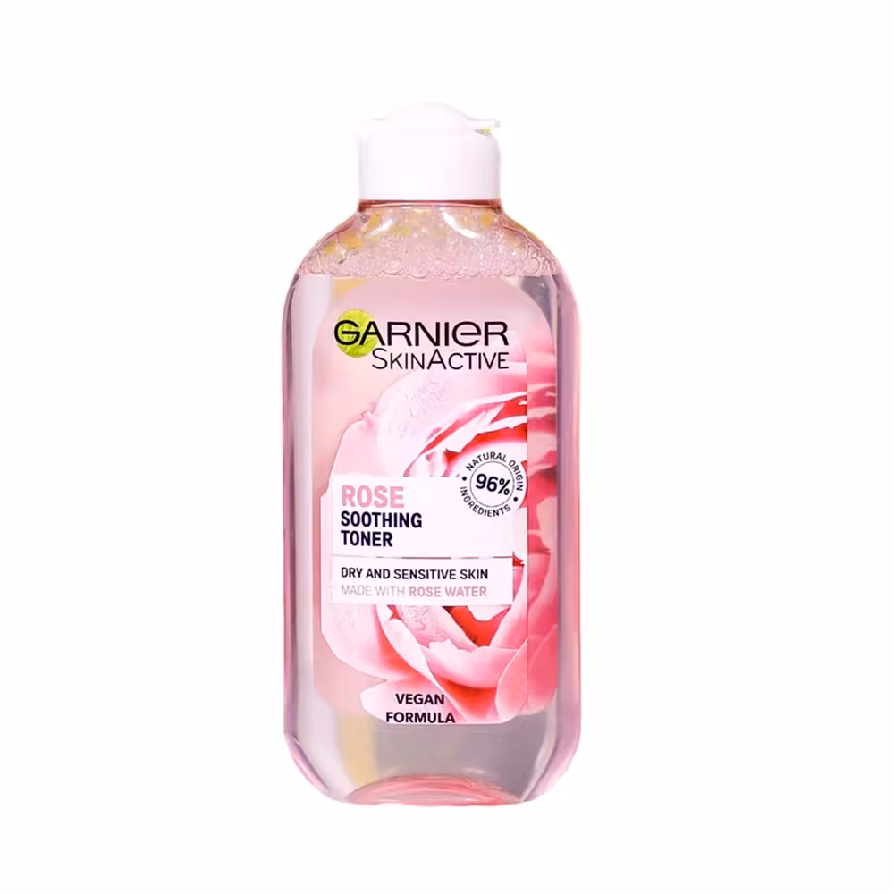 تونر پوست حساس رز گارنیه ( GARNIER – Rose Toner )