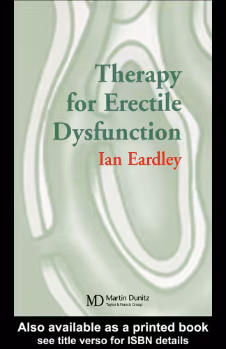 خرید و دانلود نسخه کامل کتاب Therapy for Erectile Dysfunction: Pocketbook