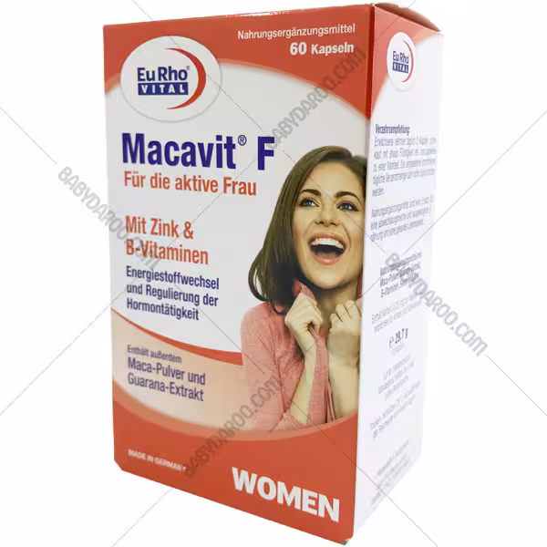 کپسول ماکاویت اف یوروویتال – Macavit F