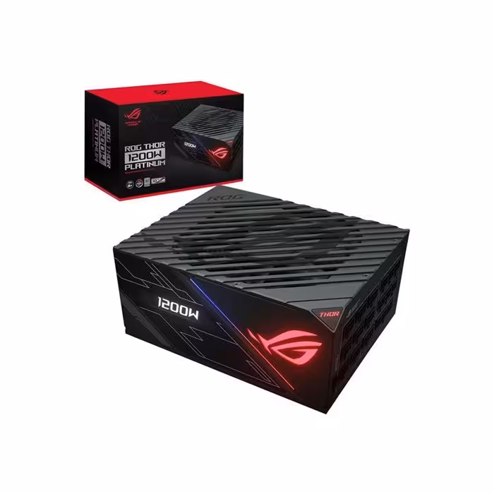 منبع تغذیه ایسوس مدل ROG Thor 1200W Platinum Gaming