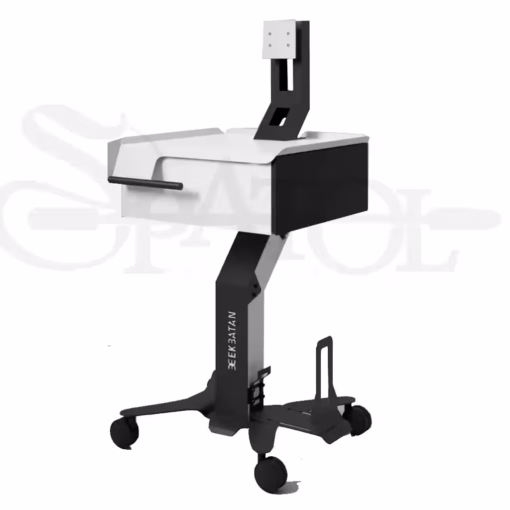 ترایلی اسکنر با کشو پایه کیس و پایه مانیتور ثابت TR 430 برند navidekbatan