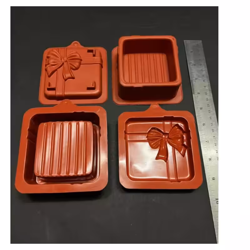 قالب سیلیکونی باکس شکلات مربع
