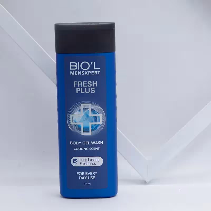 عمده فروشی شامپو بدن مردانه و مرطوب کننده بیول BIOL مناسب برای انواع پوست Long Lasting Freshness حجم 315 میل 92542