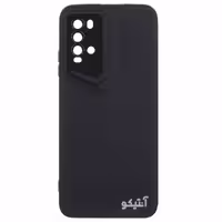 قاب ژله ای Porsche Design محافظ لنزدار مناسب برای Xiaomi Poco M3 / Redmi 9T-مشکی