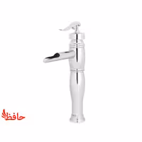شیر روشویی پایه بلند سمپو مدل پویان کروم