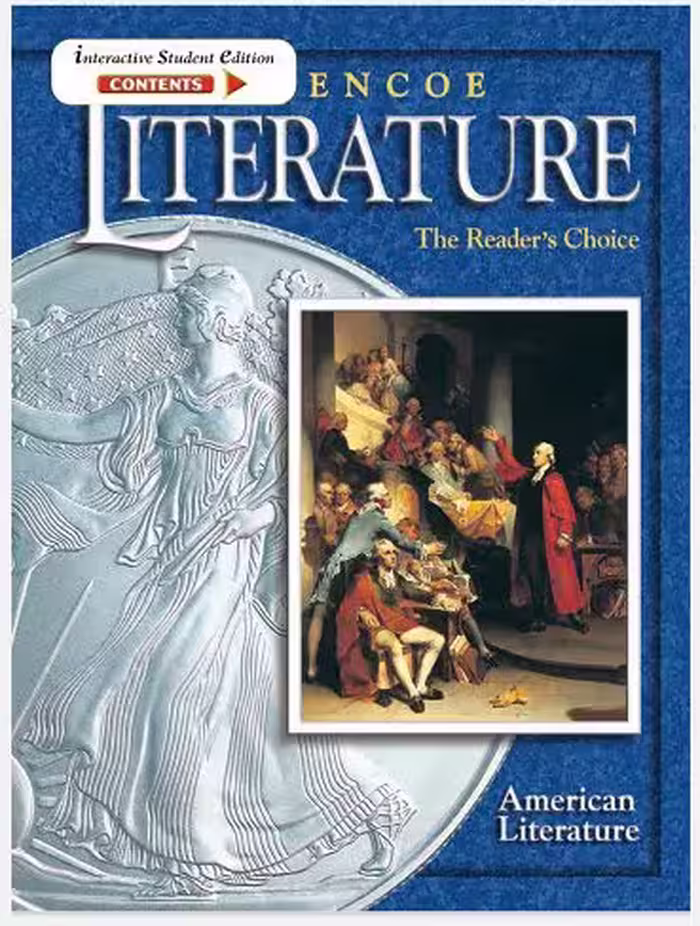 کتاب Glencoe Literature: The Reader’s Choice: American Literature