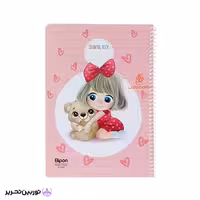 دفتر نقاشی 40 برگ وزیری فانتزی الیپون کد 07