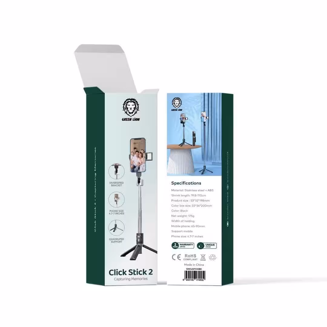 مونوپاد و پایه کلیک 2 گرین Green click selfie stick 2