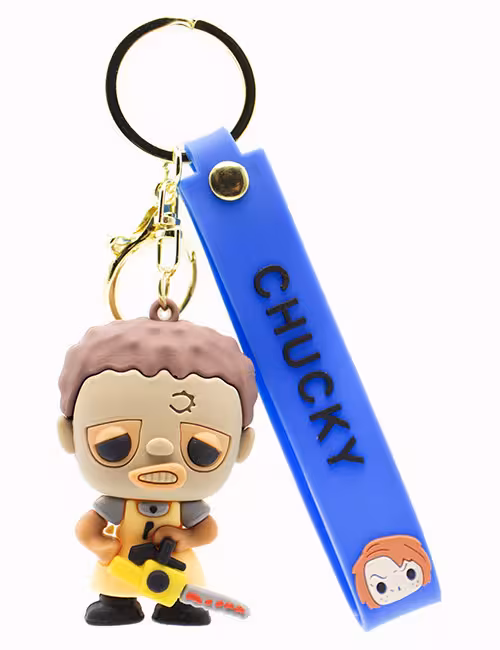 جاکلیدی سیلیکونی فانتزی طرح چاکی با اره برقی