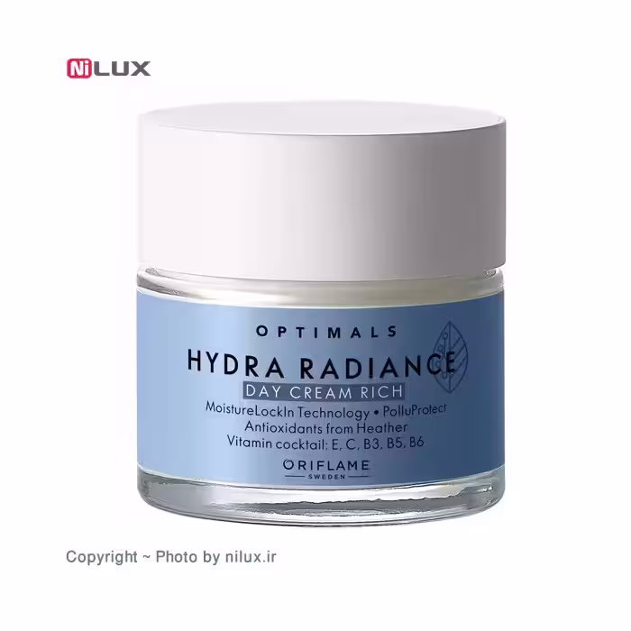 کرم روز اوریف لیم سری Optimals مدل Hydra Radiance حجم 50 میلی لیتر