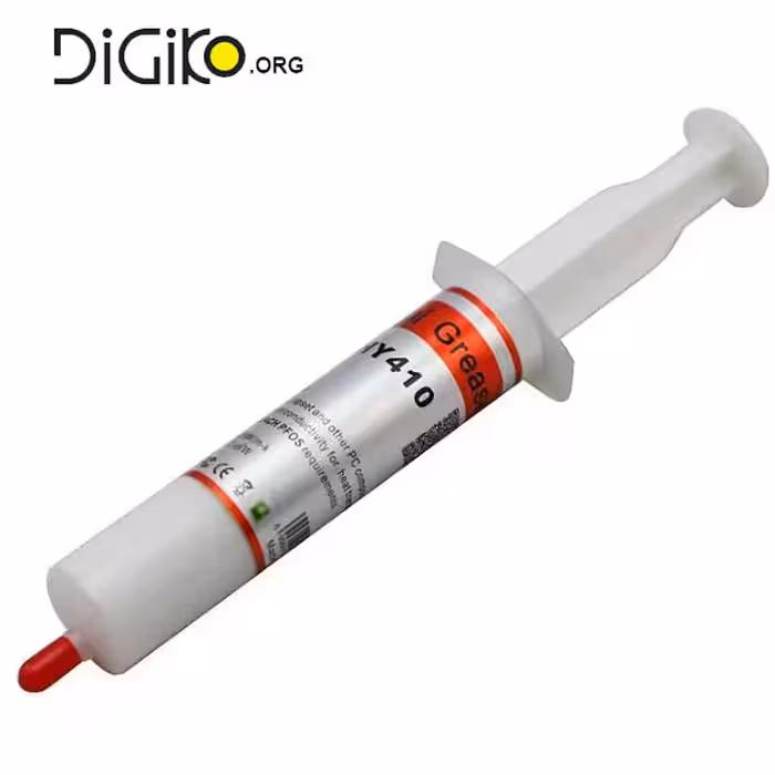 خمیر سیلیکون خنک کننده  CPU سفید