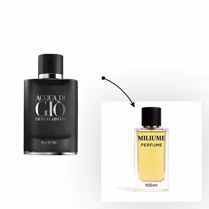 اسانس عطر Armani Acqua di Gio Profumo برند Argeville - کد 1321 - آرمانی آکوا دی جیو پروفومو 100ML - میلیوم پرفیوم
