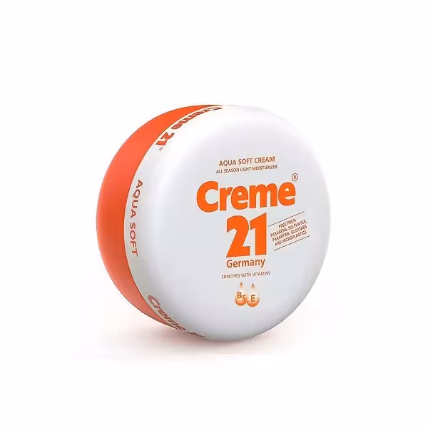 کرم مرطوب کننده آکوا سافت Creme 21 حجم 150 میل