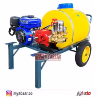 سمپاش فرغونی 100 لیتری یاماها 6.5 اسب و پمپ 45 بار یاماها