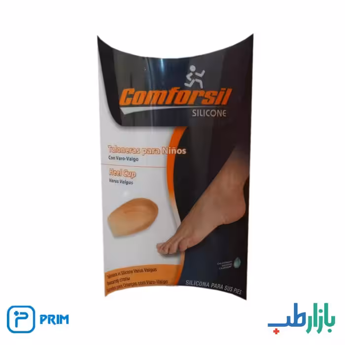 کفی سیلیکونی پاشنه واروس والگوس پریم اسپانیا مدل CC280