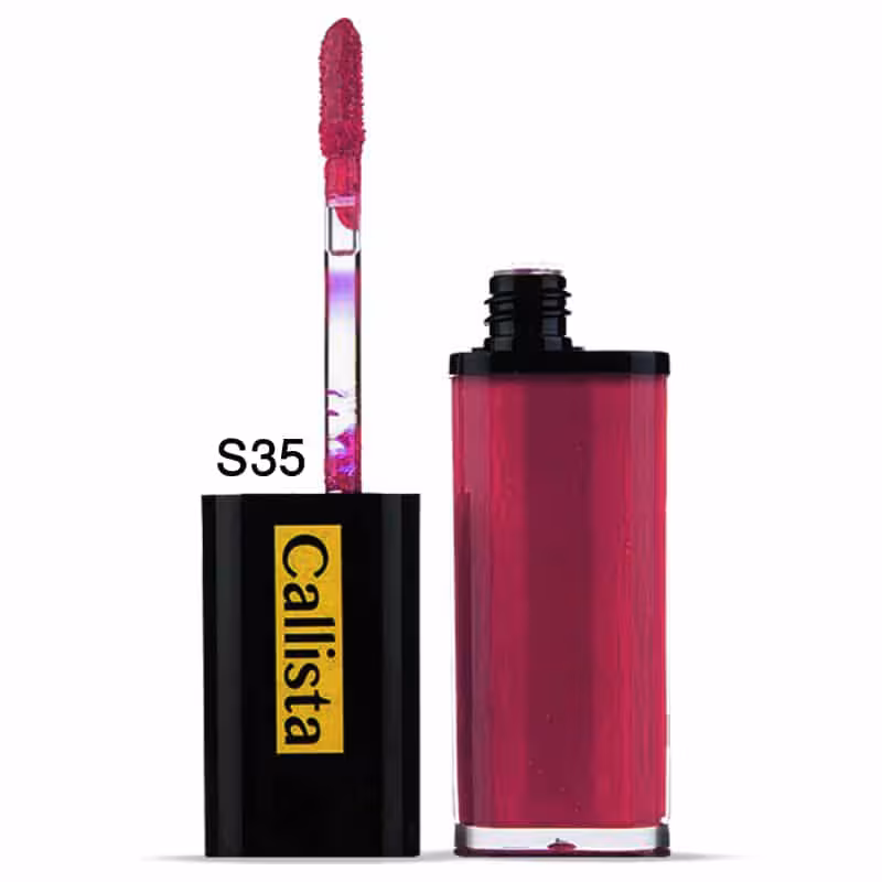 رژ لب مایع کالیستا مدل S35 Vivid Shine