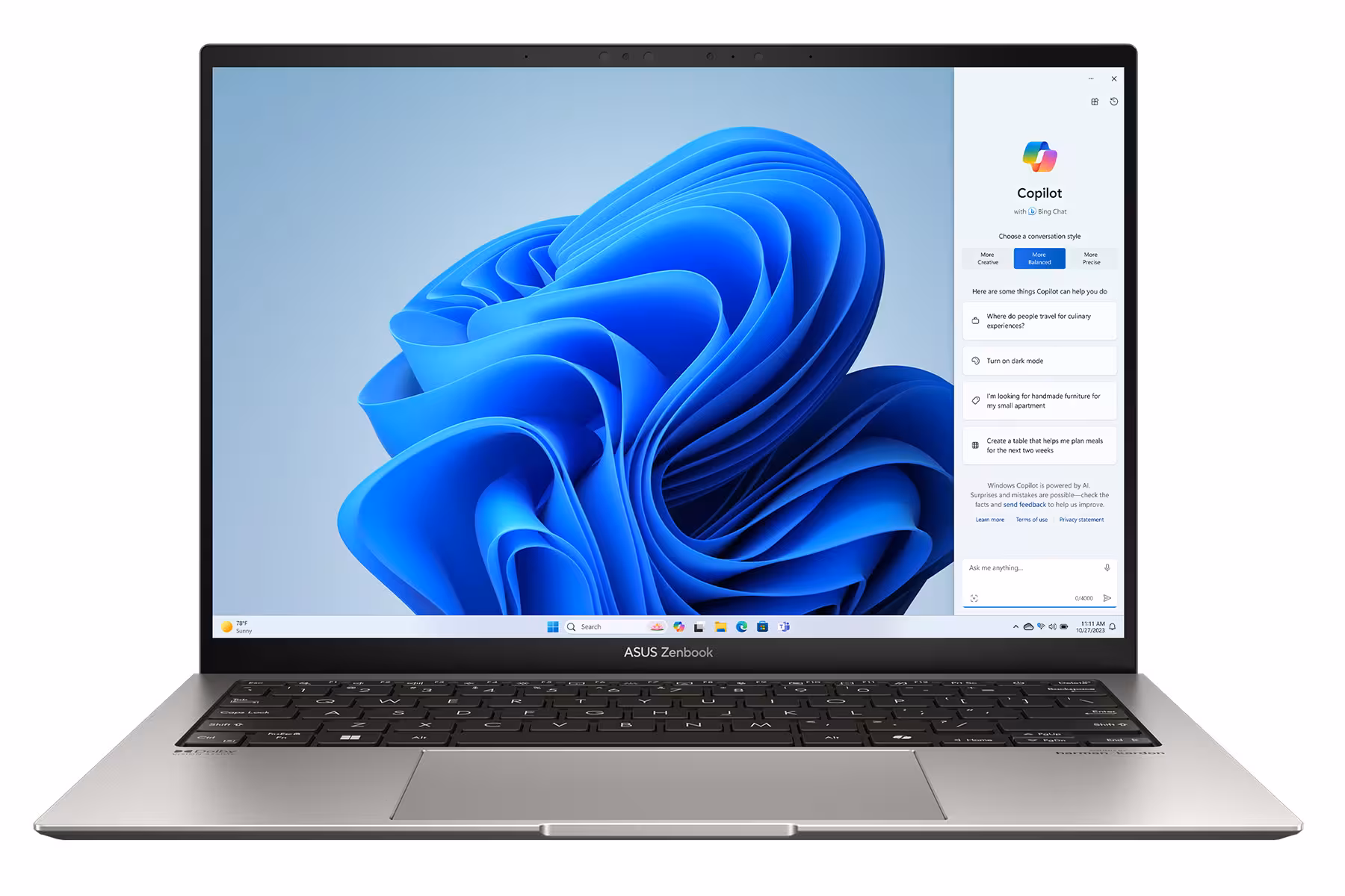 لپ تاپ 13.3 اینچی ایسوس مدل ZenBook UX5304MA ULTRA7(155U) 16GB 1TB SSD