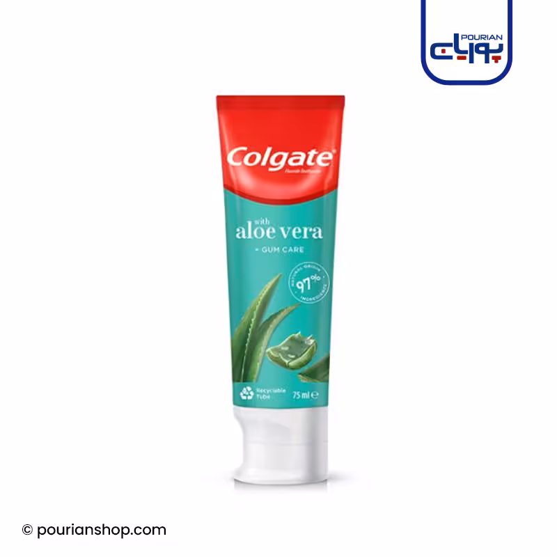 خمیر دندان کلگیت آلوئه وراء _ Colgate natural extracts