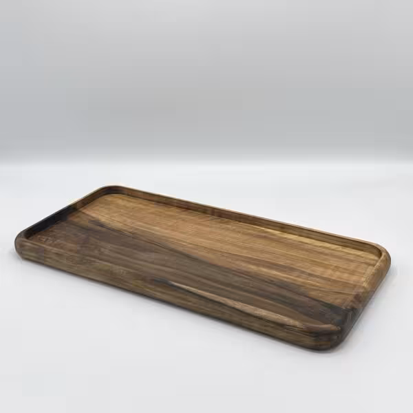چوب - سینی سرو مستطیل 21*43