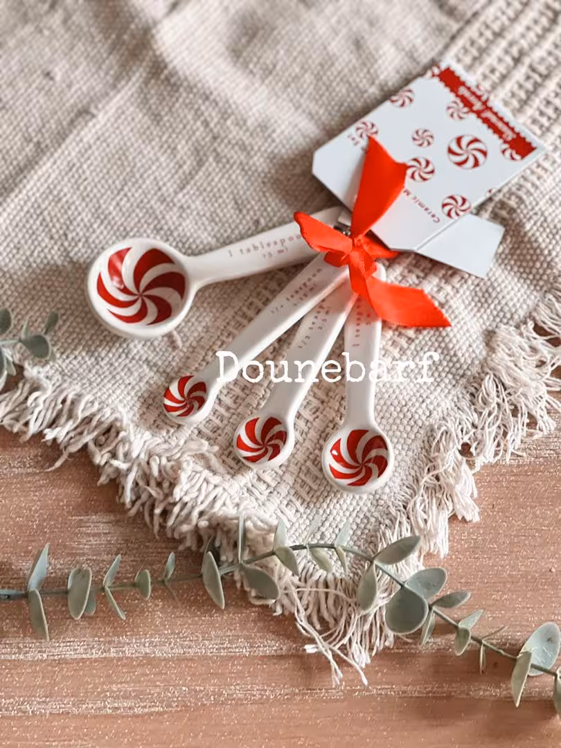 ست قاشق ادویه قرمز (10795)