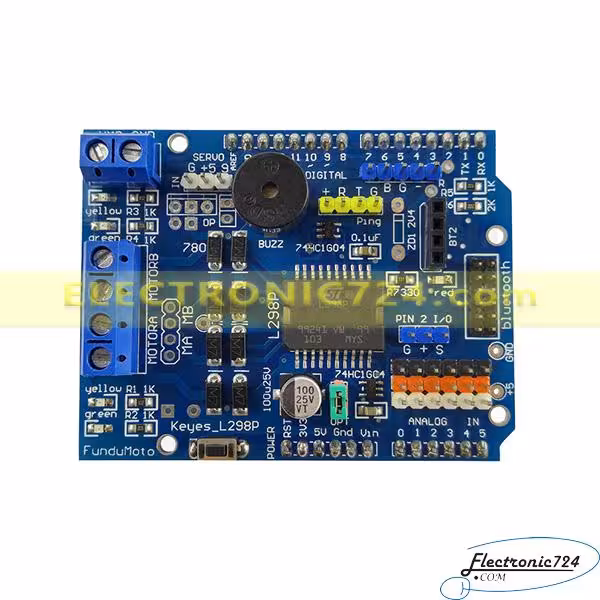 شیلد آردوینو ARDUINO SHEILD L298P