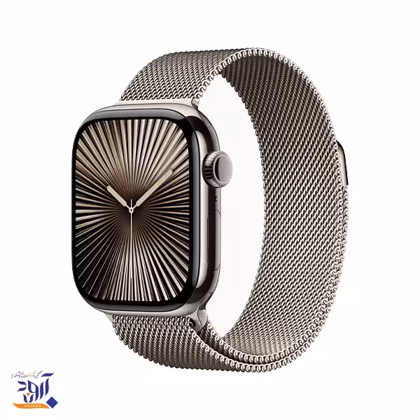 ساعت هوشمند اپل مدل Apple Watch Series 10 بدنه تیتانیوم - سایز 42mm