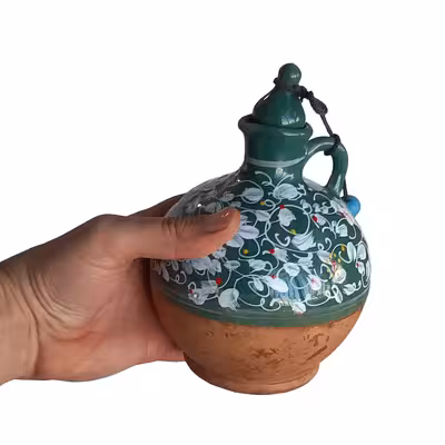 کوزه سفالی مدل نقاشی کد 12