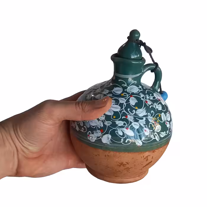 کوزه سفالی مدل نقاشی کد 12