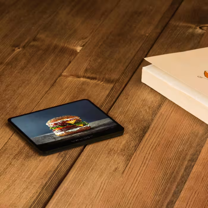 زیر لیوانی ماهوت مدل Hamburger