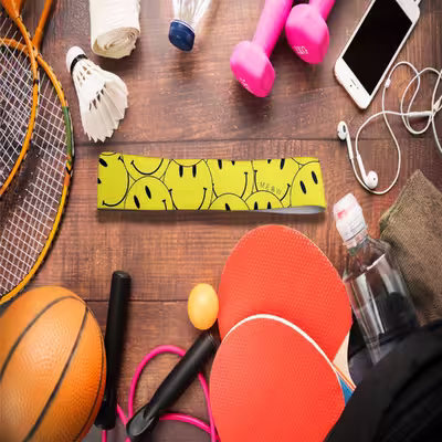 هدبند ورزشی آی تمر مدل ایموجی کد 355