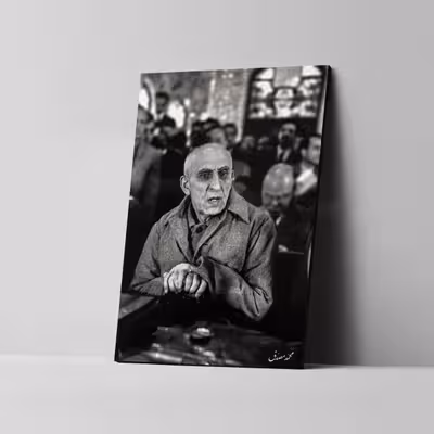 تابلو شاسی آواویز مدل محمد مصدق کد 4G457