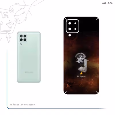 برچسب پوششی ماهوت مدل Ed Sheeran مناسب برای گوشی موبایل سامسونگ Galaxy A22 4G