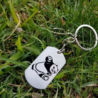 جاکلیدی ترمه ۱ مدل پاندا کونگ فو کار کد Sam 3495