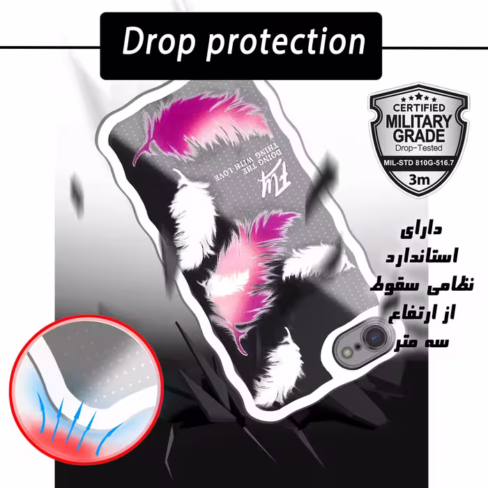 کاور کینگ پاور مدل پر مناسب برای گوشی موبایل اپل iphone 6 6s