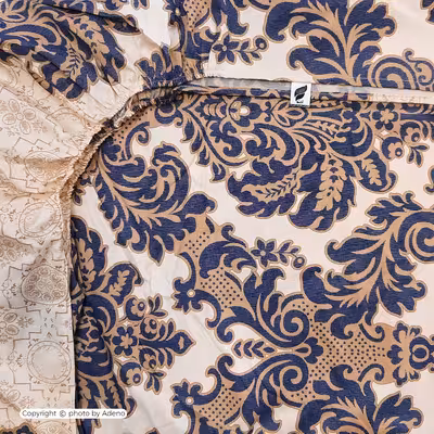 ملحفه آدنو مدل Prestige کد IR117 یک نفره سایز 120x200 سانتی متر