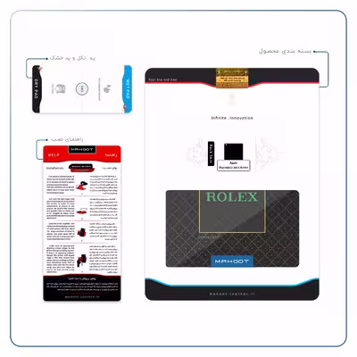 برچسب پوششی ماهوت مدل Rolex-Logo مناسب برای تبلت اپل iPad mini 2 2013 A1491