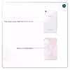 برچسب پوششی ماهوت مدل Blanco-Pink-Marble مناسب برای تبلت سامسونگ Galaxy Tab 3 8.0 2013 T311