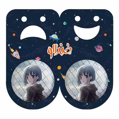 پیکسل خندالو مدل ایچیگو انیمه دارلینگ در فرنکس کد 12015 به همراه مگنت