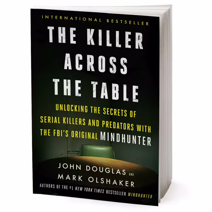 کتاب The Killer Across the Table اثر John E. Douglas انتشارات HarperCollins Publishers Inc