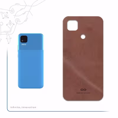برچسب پوششی ماهوت مدل Matte-Natural-Leather مناسب برای گوشی موبایل شیائومی Poco C31
