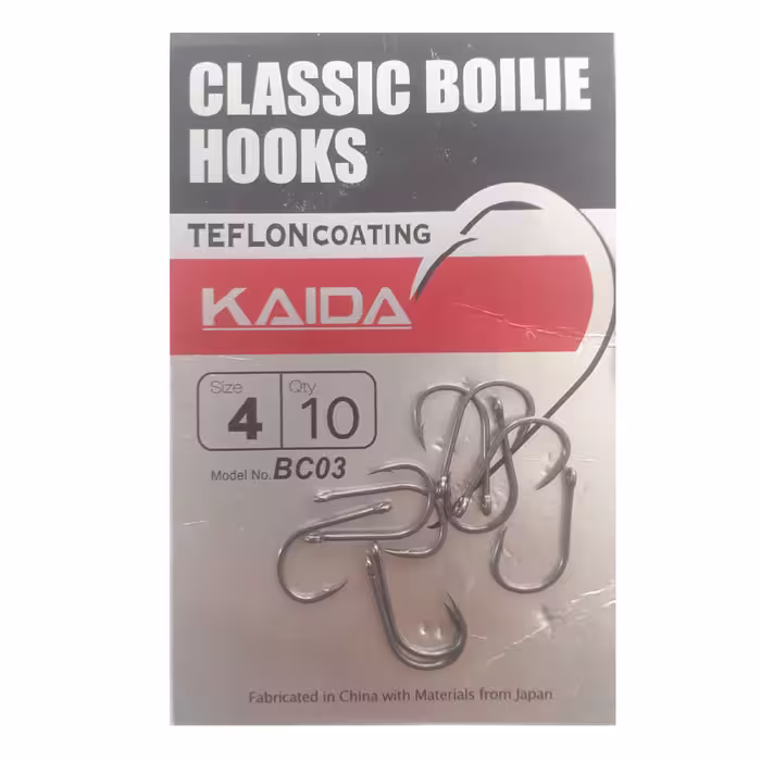 قلاب ماهیگیری کایدا مدل classic سایز 4 بسته 10 عددی