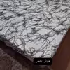 سرویس ملحفه مدل کشدوز niki05.25 طرح ماربل کد 160  دو نفره سه تکه